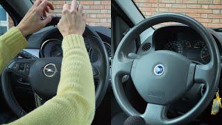 ASMR - Car Tapping Battle - Opel Astra VS Fiat Panda - No Talking - Fast Tapping