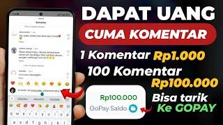 DIBAYAR - Cuma Berkomentar Di Sosial Media - Cara Dapat Uang Dari Internet