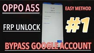 Oppo A5S - How To Easily Bypass FRP Lock/Google Account Without PC In 2022