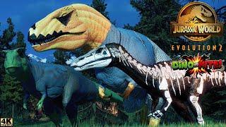 HALLOWEEN DINOSAURS IN THE SPOOKY FOREST | SHOWCASE | JURASSIC WORLD | JURASSIC PARK