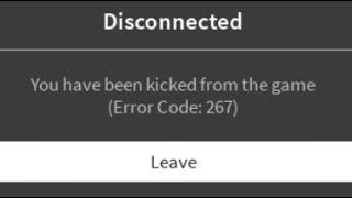 Ошибка (267) в РОБЛОКСЕ ЧТО ДЕЛАТЬ‼️