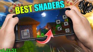 Best Shaders for Minecraft PE V1.21.51 | Full Render Dragon Support Explained 