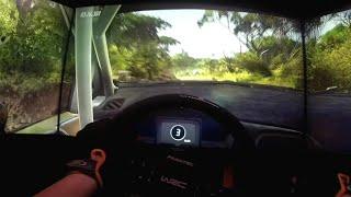 NEW YEAR EVE TESTING POV WITH ROOF AND AMBIENT LIGHTS // ONBOARD // DIRT RALLY 2.0
