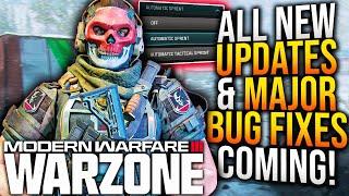 WARZONE: New UPDATE PATCH NOTES, Major BUG FIXES Confirmed, & More! (WARZONE UPDATE)