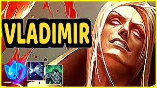 VLADIMIR VS AHRI MID GAMEPLAY