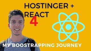Host your React app on Hostinger for 2.5$/month - My Bootstrapping Journey 4