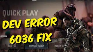 How To Fix Modern Warfare 2 Dev Error 6036 - PS4/PS5