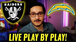 Raiders vs Chargers Live Play By Play & Reaction