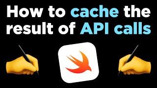 How to cache the result of API calls (using NSCache)  (FREE iOS tutorial)