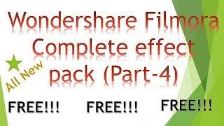 Wondershare Filmora Complete effect pack Free Stuff 4u!! Part-4