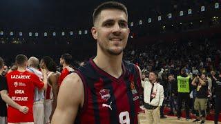 YOUNGEST EVER CAPTAIN for Partizan l Vanja Marinkovic EuroLeague highlights