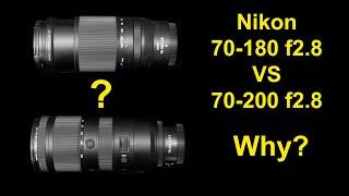 Nikon Z 70-180mm f/2.8 vs Z 70-200mm f/2.8: Which One is Right for You?