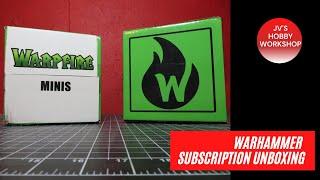 Warhammer DOUBLE Unboxing! - Subscription Boxes from Warpfire Minis