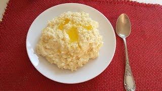 Millet porridge with milk, a classic recipe