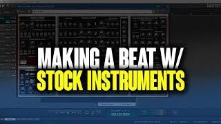 How to Make a Beat w/ Stock Instruments in Mixcraft 8 | Mixcraft Tutorial