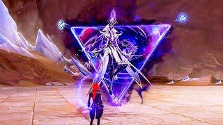 Genshin Impact 3.6 - Iniquitous Baptist Boss Fight Gameplay