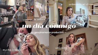 un día conmigo (genuinamente productivo) *VLOG*