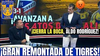 ¡TIGRES AVANZA DESPUÉS DE UNA GRAN REMONTADA! ¡BARRÓN MANDA A ALDO CALLARSE POR SUS ACUSACIONES!