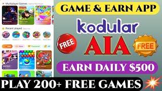 High Quality Gaming App Free Aia File | Kodular | Game And Earn App Aia