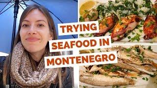 Montenegrin Food Review - Eating local seafood dishes in Kotor, Montenegro