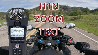 H1N Zoom Motorcycle Ride Test | CBR500r | 2.7k