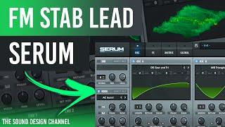 SERUM Tutorial | FM Stab Sound, Melodic Techno | Tutorial