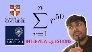 Inside an Oxford Maths Interview: Real Questions Answered by a Current Student