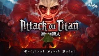 Attack on Titan Original Speed Paint by Sephiroth Art 