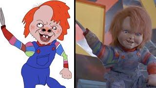 andy barclay vs chucky l child's play 2 i'm gonna kill you - chucky official funny art