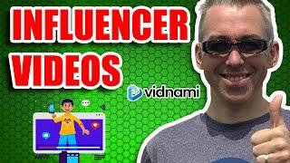 Vidnami Tutorial | How to Make Talking Head Influencer Videos 