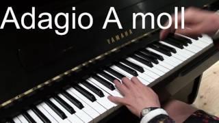 Adagio Amoll for the piano