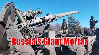 Huge 2S4 Tyulpan Mortar - Russia's Death Knell Weapons System