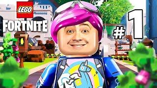 alanzoka jogando Lego Fortnite com os amigos - #01