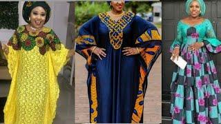 2021 African Dress Stylish and Flawless African Ankara Kaftan and Boubou Maxi Dress for Slay Queen