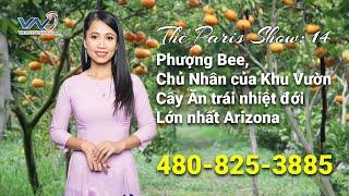 VietNews USA.The Paris Show 14:  Phượng Bee, Chủ Nhân Khu Vườn Cây nhiệt đới Lớn nhất Arizona