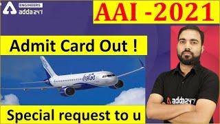 AAI 2021 Exam date | AAI Exam date | AAI ATC exam date | Aai Admit card