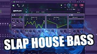 HOW TO SLAP HOUSE BASS IN SERUM + FREE PRESET & FLP