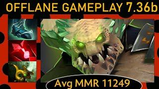  New Patch 7.36b! Underlord |7/3/27 - 80%| Offlane Gameplay - Dota 2 Top MMR