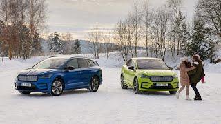 Škoda Enyaq RS and Enyaq Coupé RS: Silent rendezvous