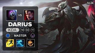 Darius vs Jax Top - EUW Master - Patch 14.24 Season 14