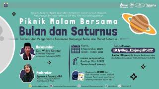 Piknik Malam Bersama Bulan dan Saturnus