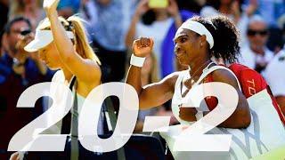 The Famous ONE SIDED "RIVALRY" - Serena Williams vs Maria Sharapova | SERENA WILLIAMS FANS