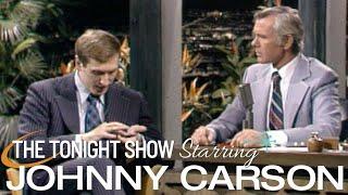 Bobby Fischer solves a 15 puzzle in 17 seconds | Carson Tonight Show