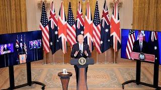 Biden on Indo-Pacific Security Pact With U.K., Australia