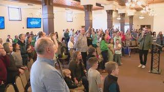 Winchester community comes together during church service