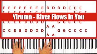 River Flows in You Piano - How to Play Yiruma River Flows in You Piano Tutorial!