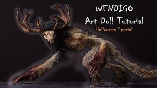 Halloween Special Monster Art Doll Tutorial