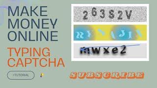 EARN MONEY BY TYPING CAPTCHA  UNLIMITED || Extra income | Online jobs MARIAGRACIAS STORIES