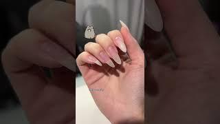 I’m liking my 3d nails era she should do this full time  #gelnails #cuticleprep #nailcare #nails