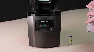 AlphaCard Pro 100 ID Card Printer - How to Load Ribbons